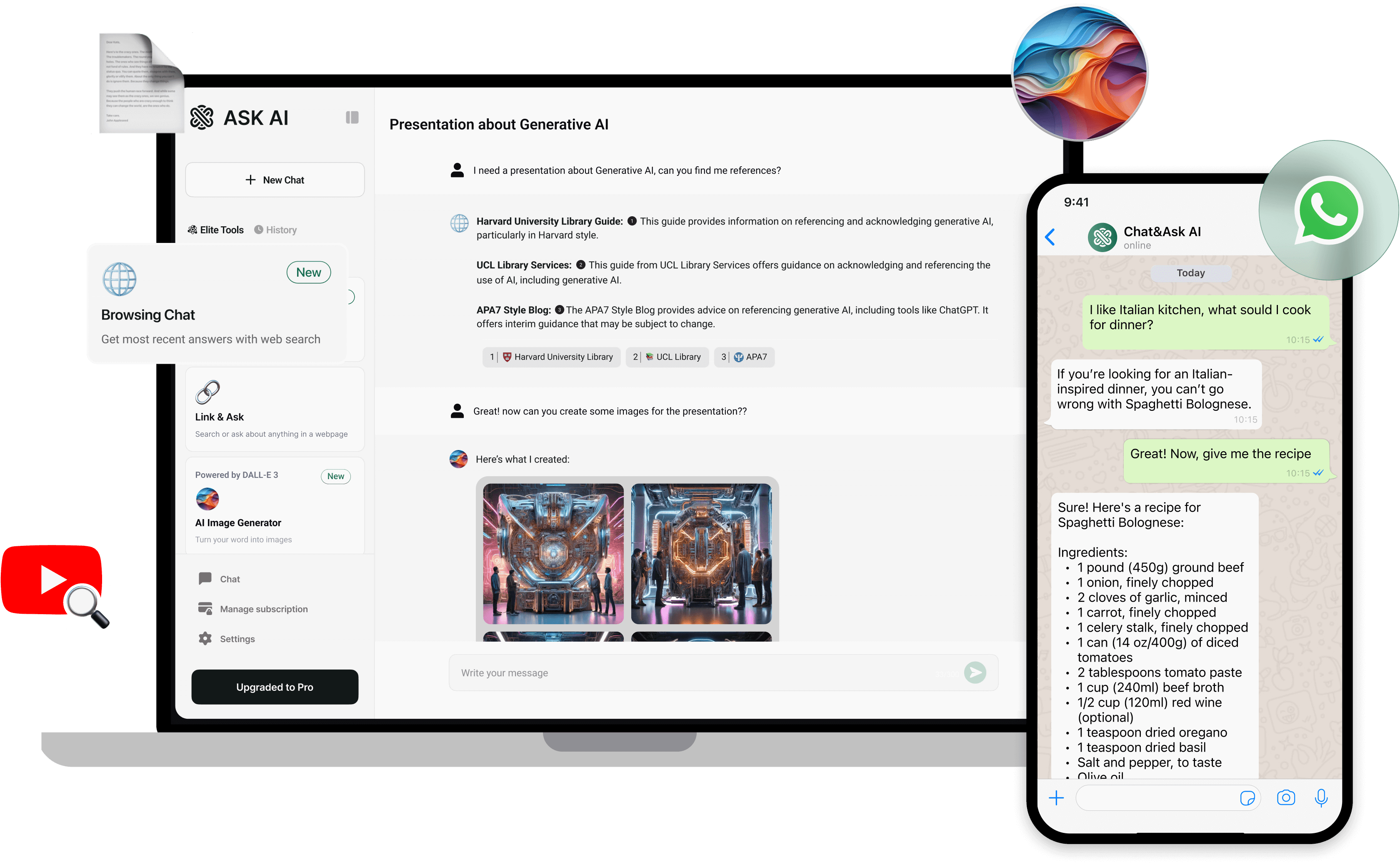 chat & ask ai home page main image